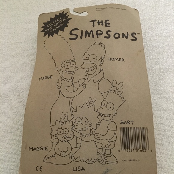 Jesco Marge Simpson Bendable Action Figure NIP - Picture 3 of 5